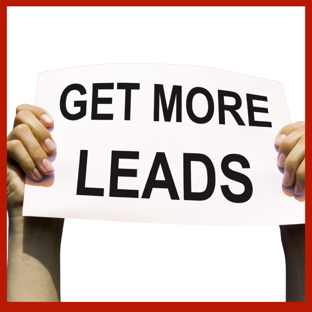 “Lead generation funnel showing awareness to conversion stages”